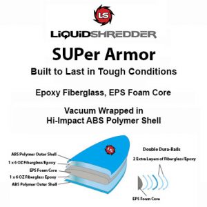 SUPer Armor Paddleboards Epoxy ABS SUPs Paddleboards Epoxy ABS plastic