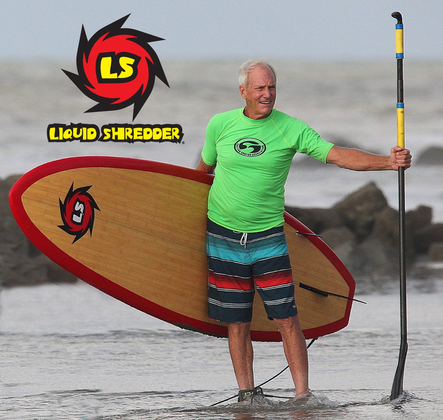 Epoxy fiberglass deals paddle board