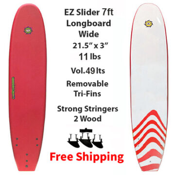 Soft Surfboards 7ft EZ-Slider Foam Surfboard