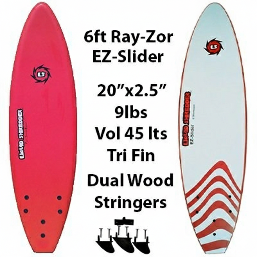Soft Surfboards 6ft EZ-Slider Foam Surfboard